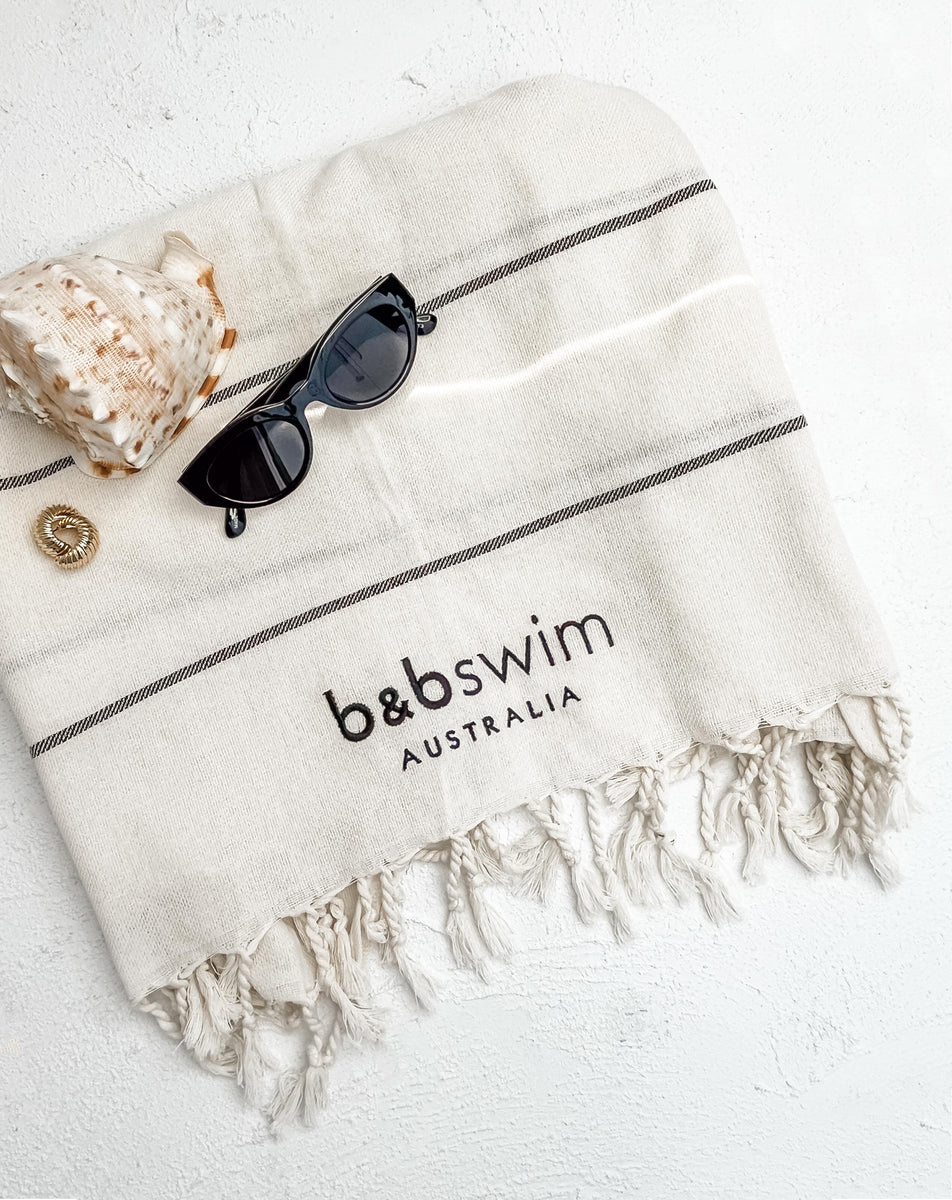 Fringed Beach Towel | B&B Swim Australia