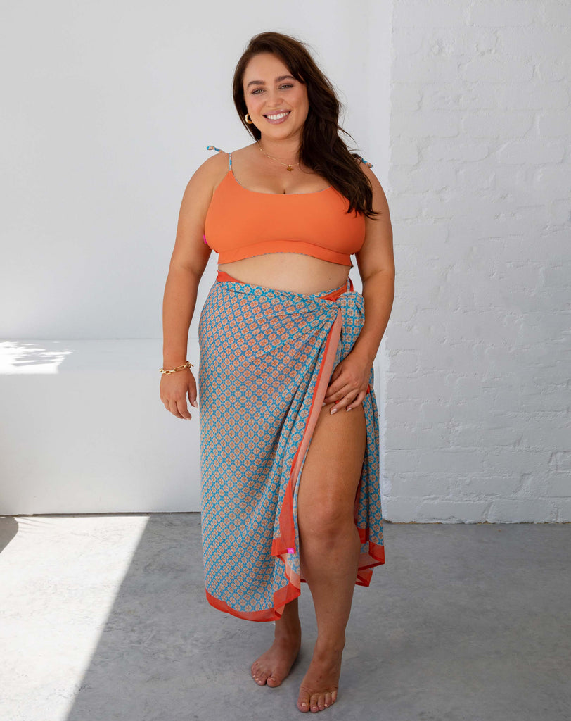 Sienna Sarong, Beach Cover up - B&B Swim Australia